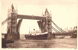 LONDON - The Tower Bridge - Bateau Boat - - Zonder Classificatie