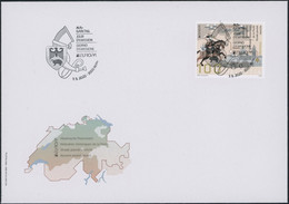 Suisse - 2020 - Europa - Ersttagsbrief FDC U1 ET - Ersttag Voll Stempel - Lettres & Documents