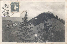 Guggisberg - Guggershorn Vom Schwendelberg          1919 - Guggisberg