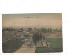 Auneuil (60) : Vue Générale Aérienne Sur Le Quartier Du Cimetière En 1910 PF. - Auneuil