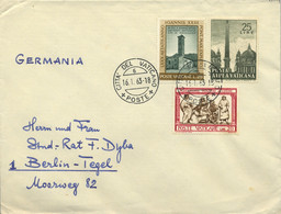 1963 VATICANO / VATICANE - SOBRE CIRCULADO A BERLIN - Lettres & Documents