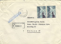 1967 , VATICANO / VATICANE - SOBRE CERTIFICADO A BERLIN - Covers & Documents