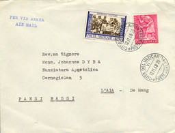 1968 , VATICANO / VATICANE - SOBRE CIRCULADO A DE HAAG , CORREO AÉREO - Storia Postale