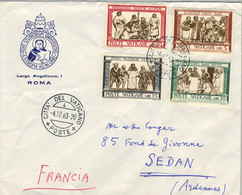 1963 , VATICANO / VATICANE - SOBRE CIRCULADO A SEDAN - Cartas & Documentos