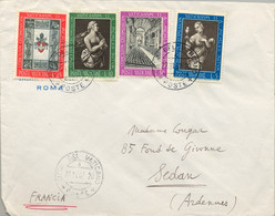 1962 , VATICANO / VATICANE - SOBRE CIRCULADO A SEDAN - Cartas & Documentos