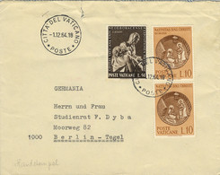 1964  , VATICANO / VATICANE - SOBRE CIRCULADO A BERLIN - Covers & Documents