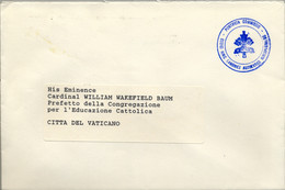 VATICANO / VATICANE - SOBRE CIRCULADO CON MARCA DE FRANQUICIA , PONTIFICIA COMMISSIO - CODICI IURIS CANONICI AUTHENTICE - Storia Postale