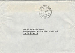 VATICANO / VATICANE - SOBRE CIRCULADO CON FECHADOR DE 1988 - Storia Postale