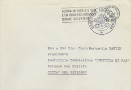 VATICANO / VATICANE - SOBRE CIRCULADO CON MARCA DE FRANQUICIA / FRANCHISE -  SECRETARIATUS PRO NON CHRISTIANIS - Storia Postale