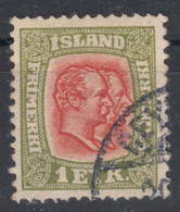 Iceland Island Ijsland 1907 Mi#48 Used - Used Stamps