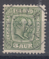 Iceland Island Ijsland 1915 Mi#79 Used - Gebruikt