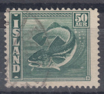 Iceland Island Ijsland 1943 Fish Mi#228 A Used, Perforation 14 - Gebruikt