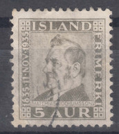 Iceland Island Ijsland 1935 Mi#184 Used - Gebruikt