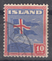 Iceland Island Ijsland 1939 Mi#212 Used - Oblitérés