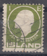 Iceland Island Ijsland 1911 Mi#63 Used - Oblitérés