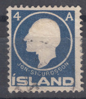 Iceland Island Ijsland 1911 Mi#65 Used - Oblitérés