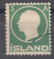 Iceland Island Ijsland 1912 Mi#69 Used - Used Stamps