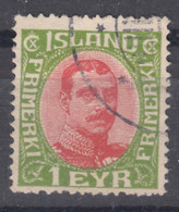 Iceland Island Ijsland 1920 Mi#83 Used - Used Stamps