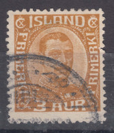 Iceland Island Ijsland 1920 Mi#84 Used - Oblitérés