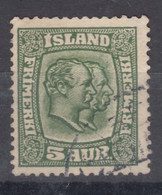 Iceland Island Ijsland 1915 Mi#79 Used - Used Stamps