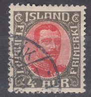 Iceland Island Ijsland 1920 Mi#85 Used - Gebruikt