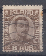 Iceland Island Ijsland 1920 Mi#88 Used - Oblitérés