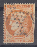 France 1870/1871 Ceres Yvert#38 Used - 1870 Beleg Van Parijs