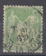 France 1898 Paix Et Commerce Yvert#102 Used - 1876-1878 Sage (Typ I)