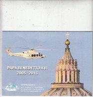 VATICANO  2013 - Folder PAPA BENEDETTO XVI - Pontificato  22005-2013 = - Covers & Documents