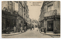 CPA   18    SAINT AMAND MONTROND    1917    RUE RAOUL ROCHETTE - Saint-Amand-Montrond