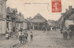 80 -  HORNOY - Place Et Marché Au Beurre - Hornoy Le Bourg