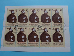 MARTIN LUTHER Ehrung 1983 > Berlin Stamp ( Zie / Voir / See Photo ) ! - 1e Dag FDC (vellen)