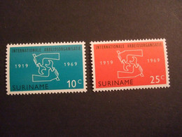 SURINAME 1965. NVPH 425/26. ILO.  MNH **  (A24-TVN) - ILO