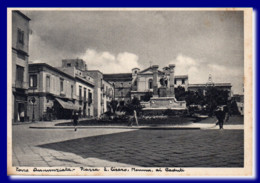 1940 Italia Cartolina TORRE ANNUNZIATA Piazza Cisaro Monumento Ai Caduti Nuova - Aversa