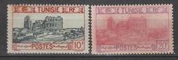 TUNISIE - N°144/5 ** (1926-28) - Unused Stamps