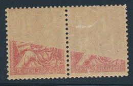 ** TYPE MOUCHON - ** - N°116b - 10c Rouge - Paire - Recto Verso Partiel - TB - 1900-02 Mouchon