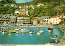 CPSM The Harbour,Clovelly,Devon-Timbre     L1078 - Clovelly