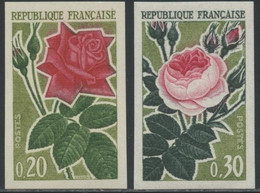 ** NON DENTELES - ** - N°1356/57 - Roses - TB - Non Classés