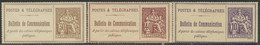 * TIMBRES - TELEPHONE - * - N°22, 25/6 - TB - Télégraphes Et Téléphones