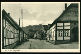 Foto AK Bad Essen Im Kreis Osnabrück, Blick In Die Bergstraße, Gelaufen - Bad Essen