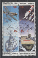 Marshall Islands - 1991 Japanese Forces On Pearl Harbor Block Of Four MNH__(TH-7982) - Marshall