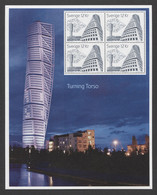 Sweden - 2009 Tall Buildings Block MNH__(THB-4563) - Blocks & Sheetlets