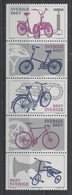 Sweden - 2011 Cycling Strip MNH__(TH-8703) - Unused Stamps