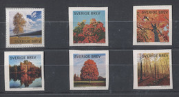 Sweden - 2016 Bright Autumn Self-adhesive MNH__(TH-10703) - Nuevos