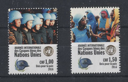 Switzerland (UN Geneva) - 2016 Day Of United Nations Peacekeepers MNH__(TH-5862) - Nuovi