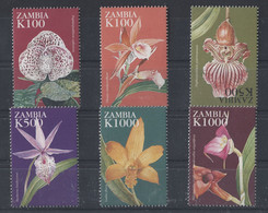 Zambia - 1998 Orchids MNH__(TH-5088) - Zambie (1965-...)