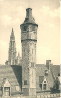 Antwerpen - Toren Van Het Oud Hotel Der Familien Drake, Pot En Puschinger In De Heilig-Geeststraat -r - Antwerpen