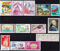 ** WALLIS ET FUTUNA - POSTE AERIENNE - ** - N°160/72 - Pér. 1988/91 - TB - Autres & Non Classés