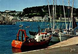 N°89133 -cpsm Audierne -bateaux De Pêche -"le Gwel Yo"- - Fishing Boats