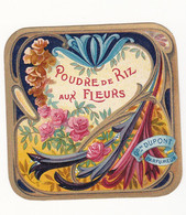 ÉTIQUETTE - POUDRE DE RIZ  AUX FLEURS - DUPONT PARFUMEUR - Etiquettes